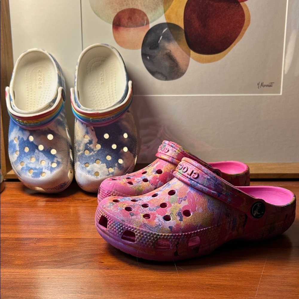 CROCS Kids Multicolor Clogs